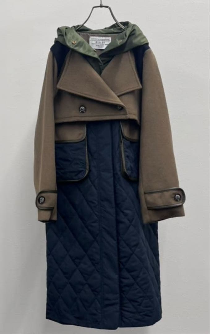 !!最終値下げ!!⭐︎新品同様⭐︎RISLEY キルティングロングコート1月15日迄