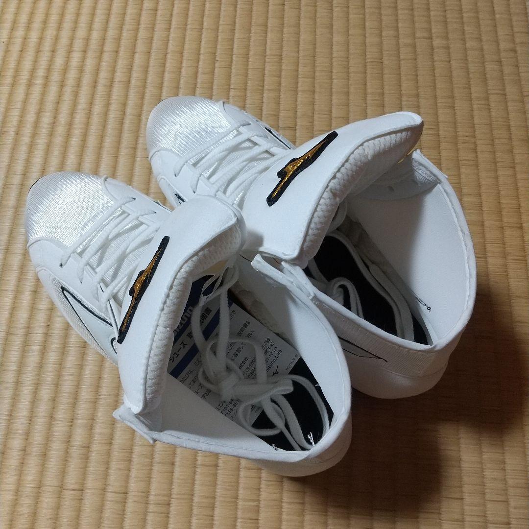 ミズノボクシングシューズ ホワイト