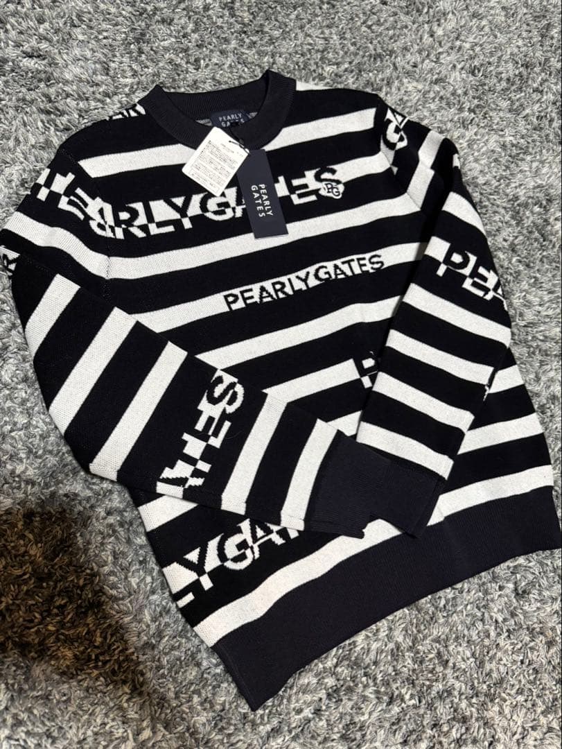 新品PEARLY GATES ゴルフ　レディース　ニット　サイズ0