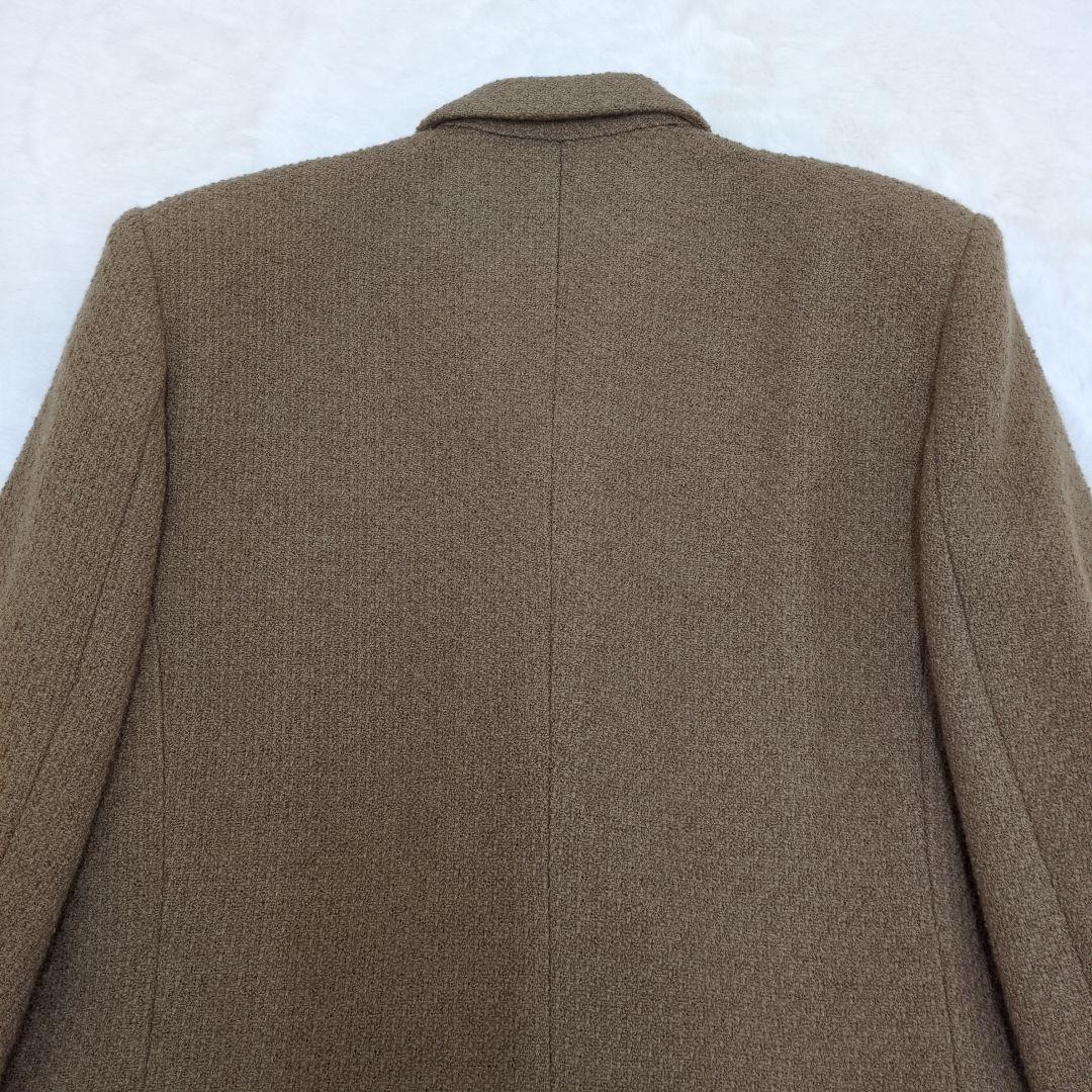 インゲボルグ　ピンクハウス ダブルブレスト ジャケット　金パールボタン花柄ウール