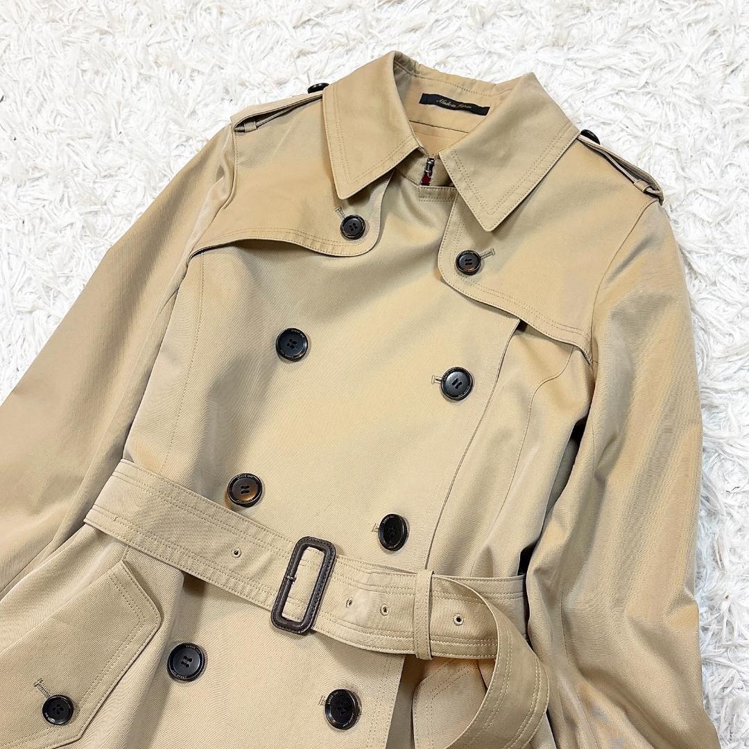 100年コート【極美品】サンヨーコート トレンチコート ロング丈 ライナー 38