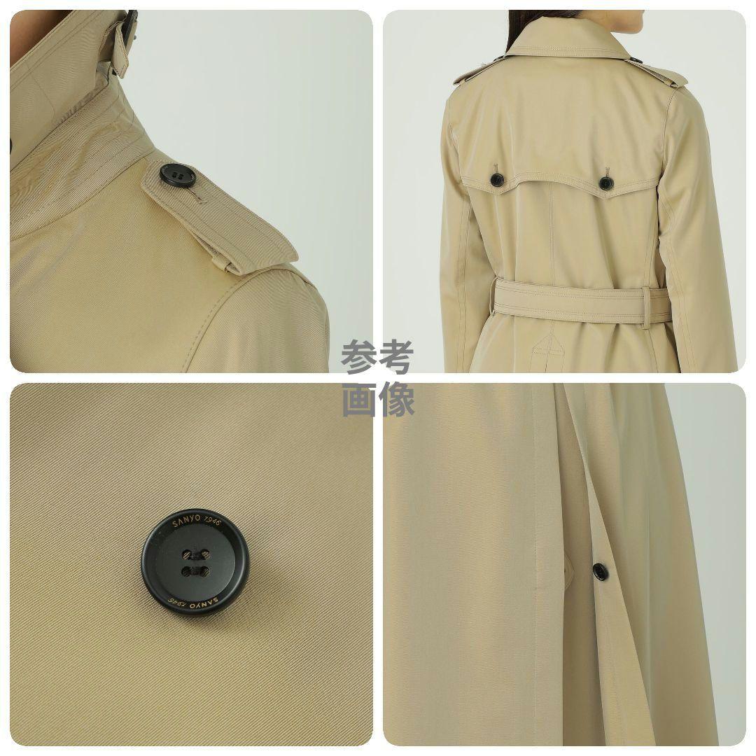 100年コート【極美品】サンヨーコート トレンチコート ロング丈 ライナー 38