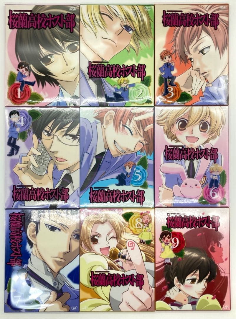 【限定版】DVD 桜蘭高校ホスト部 1～9巻 全巻セット