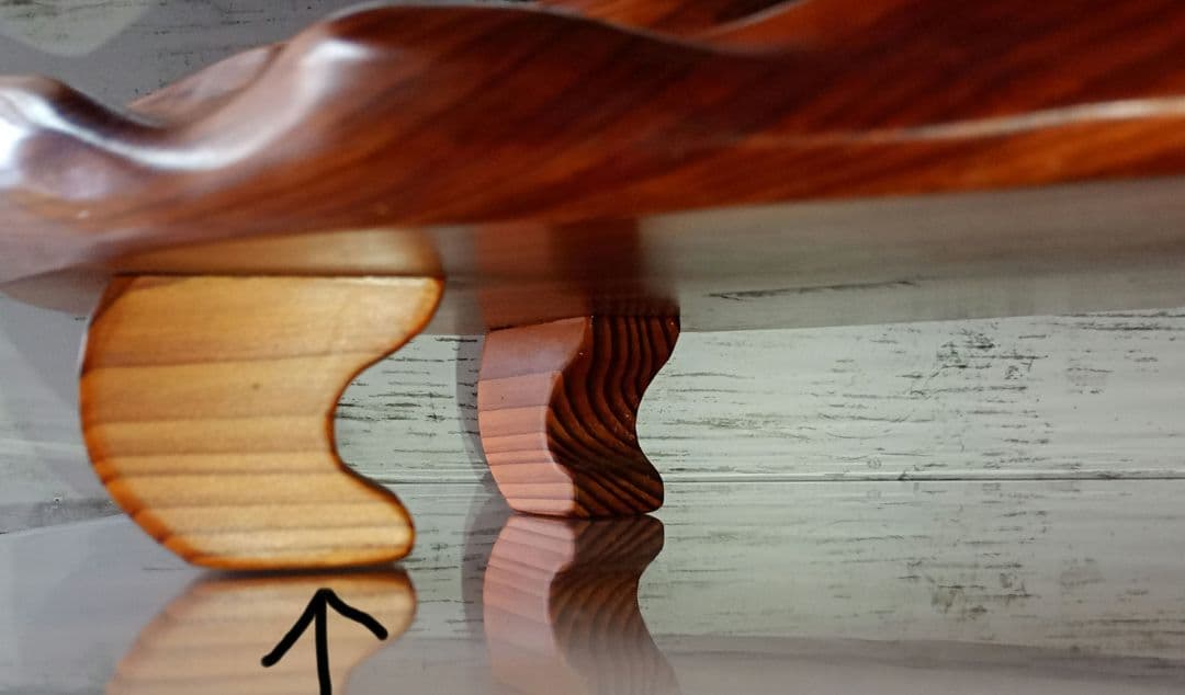 ☆angelgreen888☆　花台【脚付き／銘木　屋久杉】