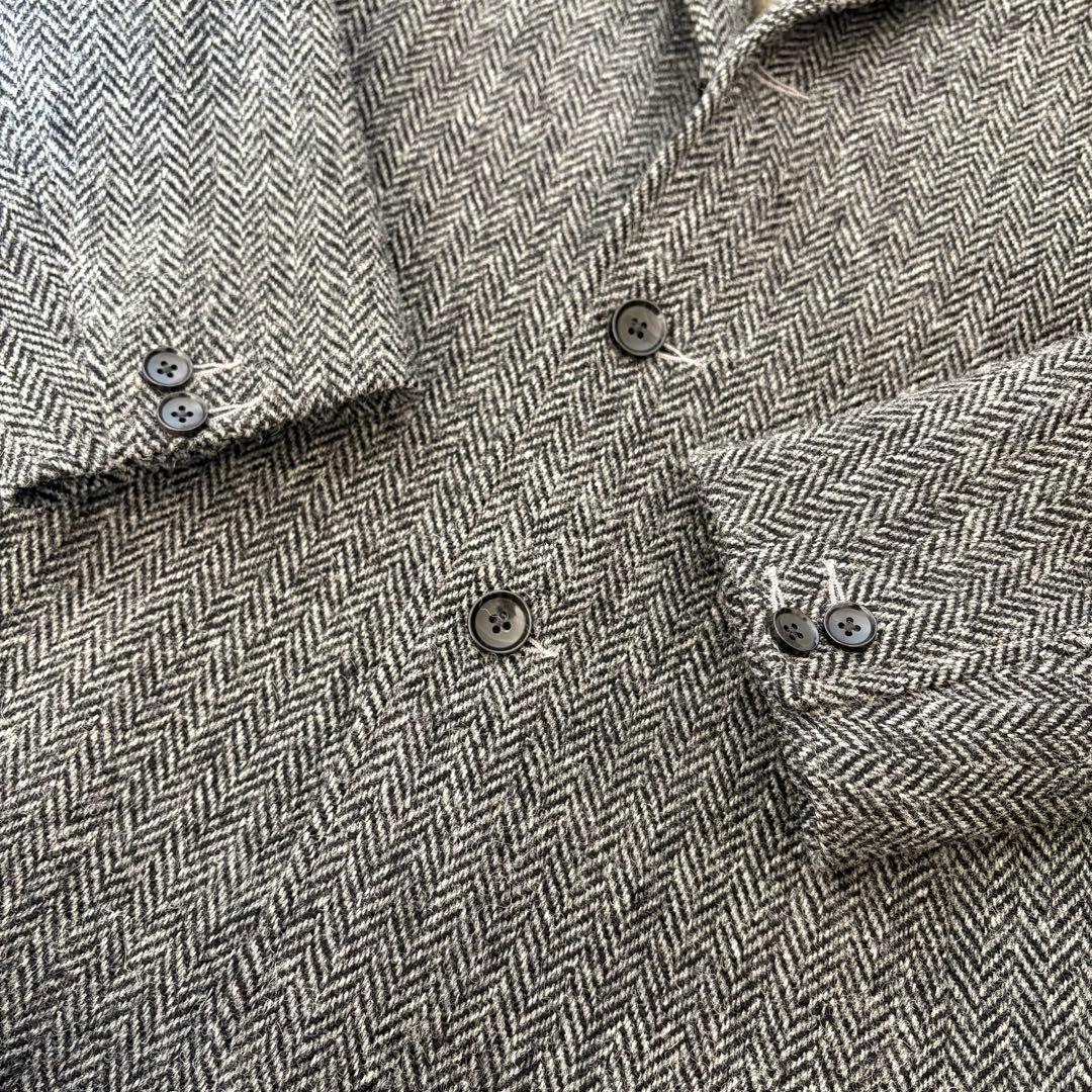【美品】ハリスツイード×FreaksStore チェスターコート ヘリンボーン