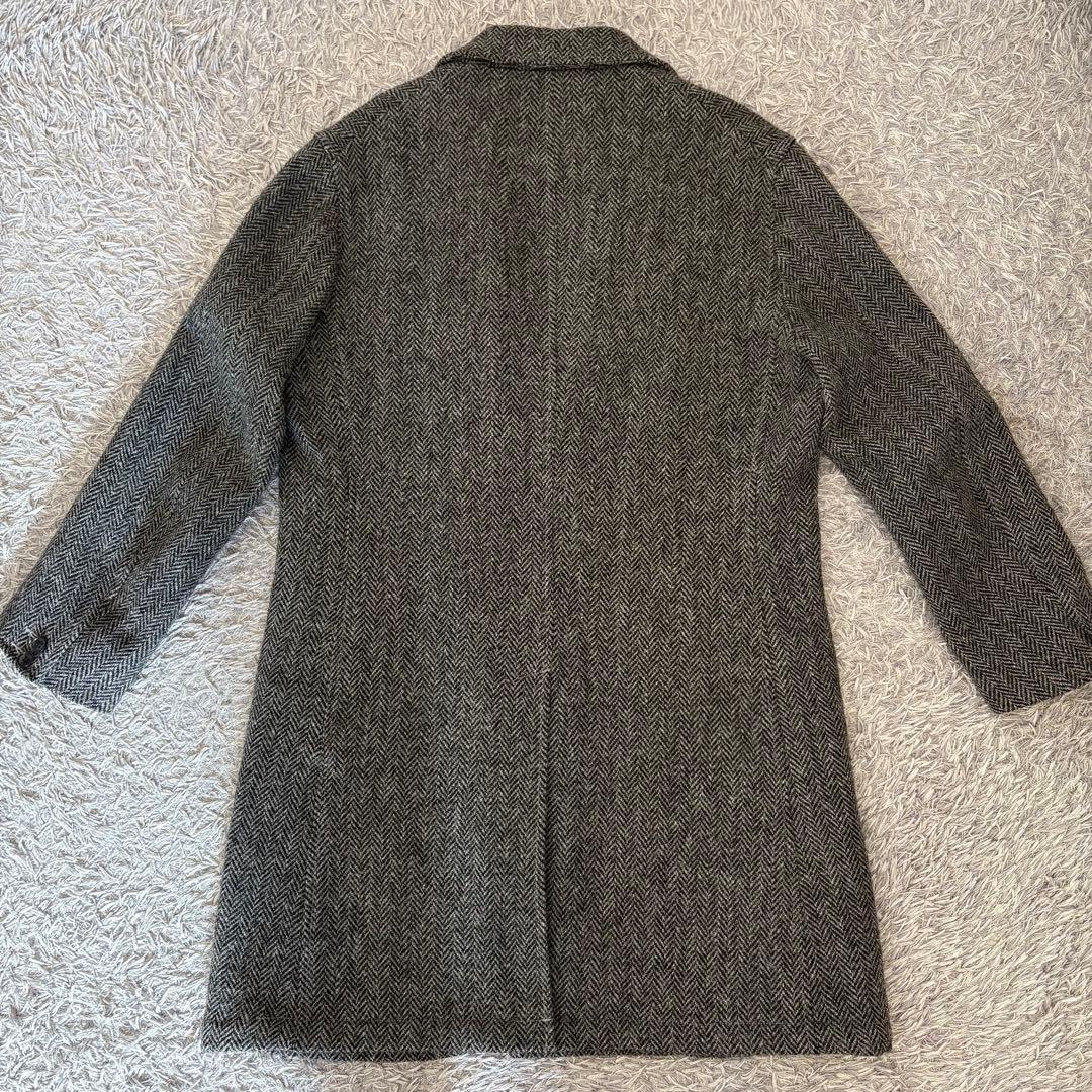 【美品】ハリスツイード×FreaksStore チェスターコート ヘリンボーン