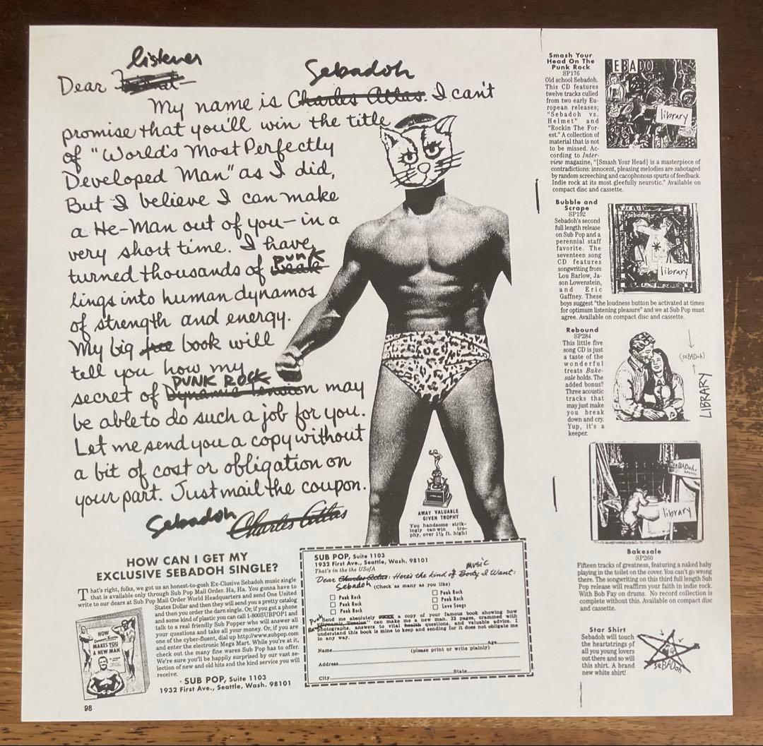 ◾️USオリジナル盤■SEBADOH / セバドー■Harmacy / 1996