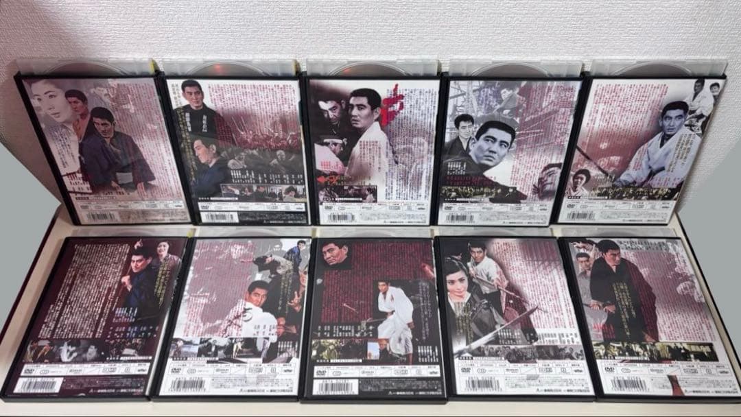 高倉健 DVD セット　昭和残侠伝　日本侠客伝　網走番外地　暗黒街　まとめ　全巻
