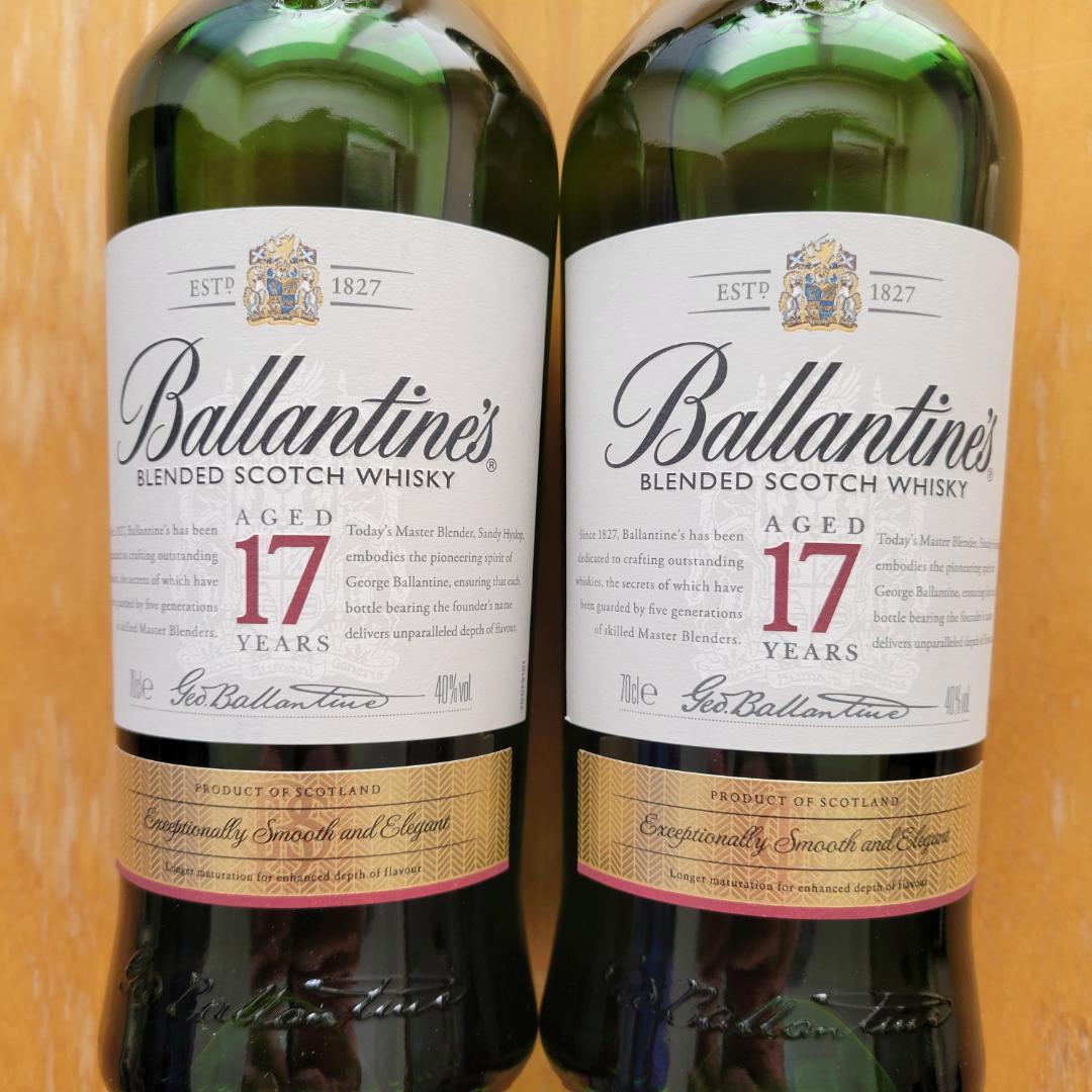 ゆ*や様 バランタイン 17年 40度700ml 2本