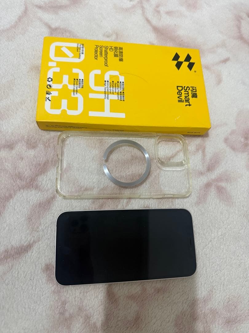 iPhone 12 128GB デュアルSIM Face ID不可／消音カメラ