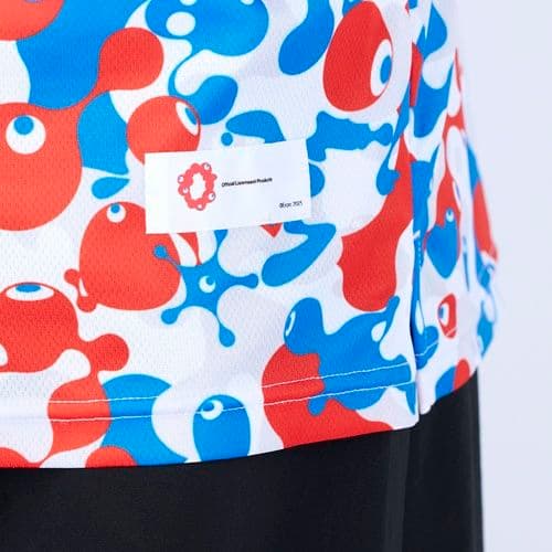 EXPO2025 ミャクミャクサイズL【ミズノ】 システム総柄ポロシャツ マルチ