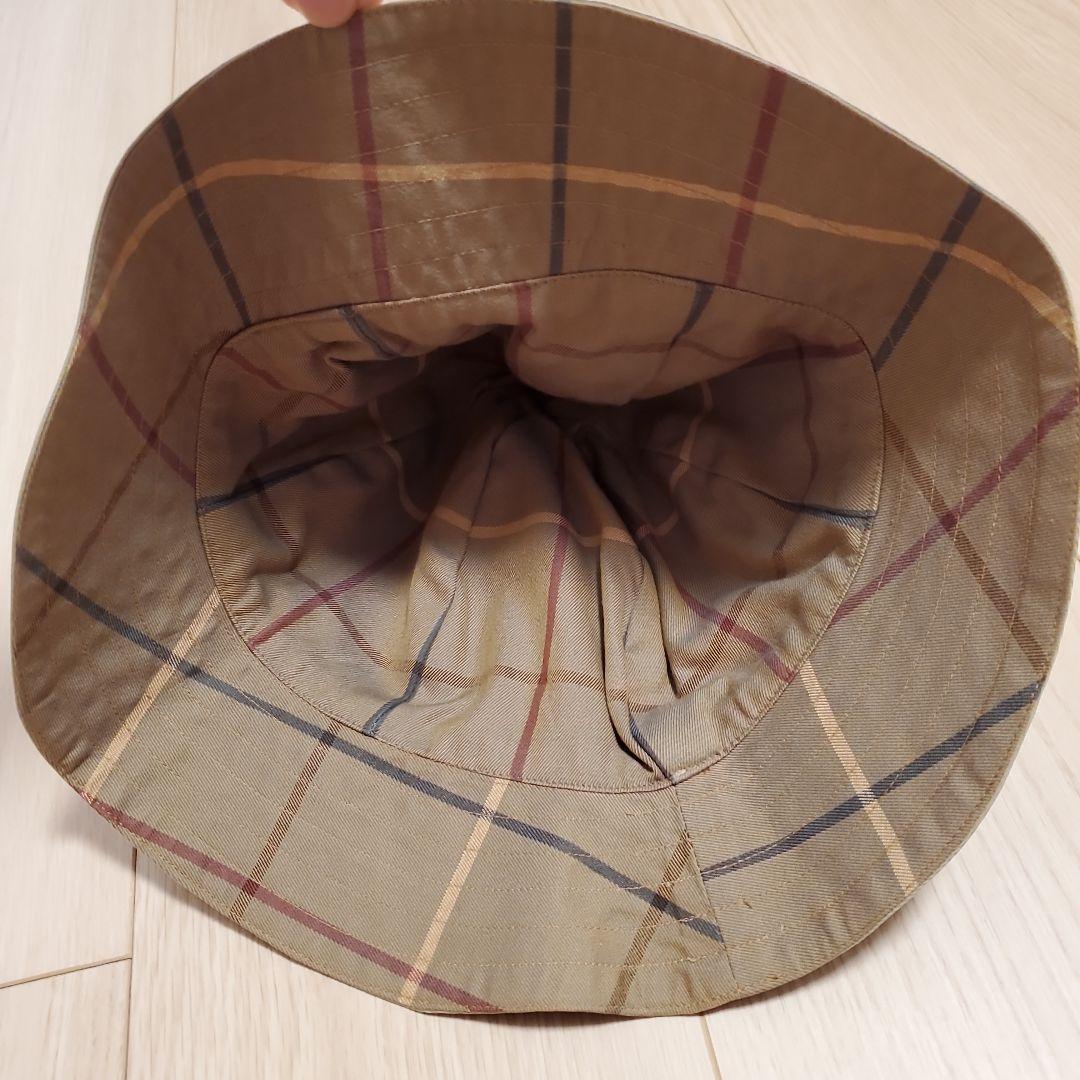 丸善　英国製　ケープコート　リバーシブル　BURBERRY　帽子　ハット