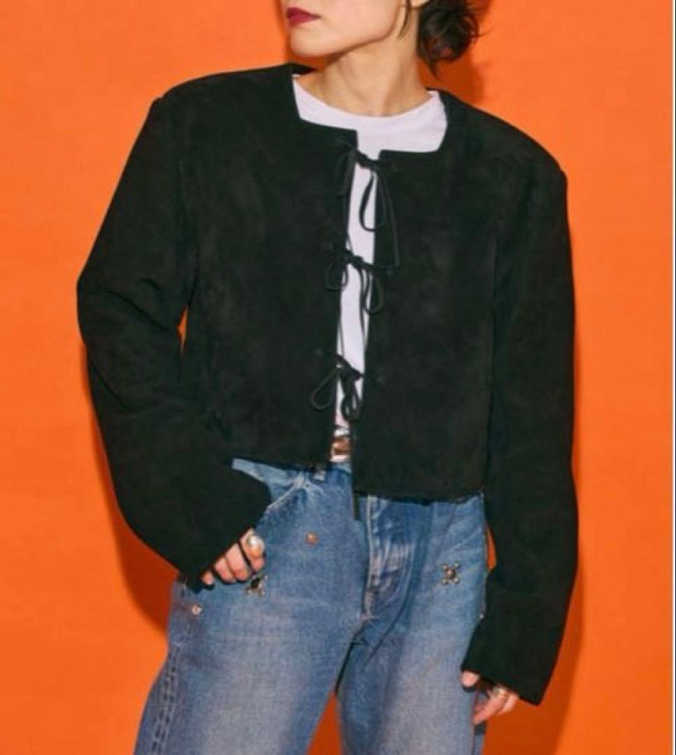 cityshop【THE MOOD】SUEDE ジャケットサイズ36