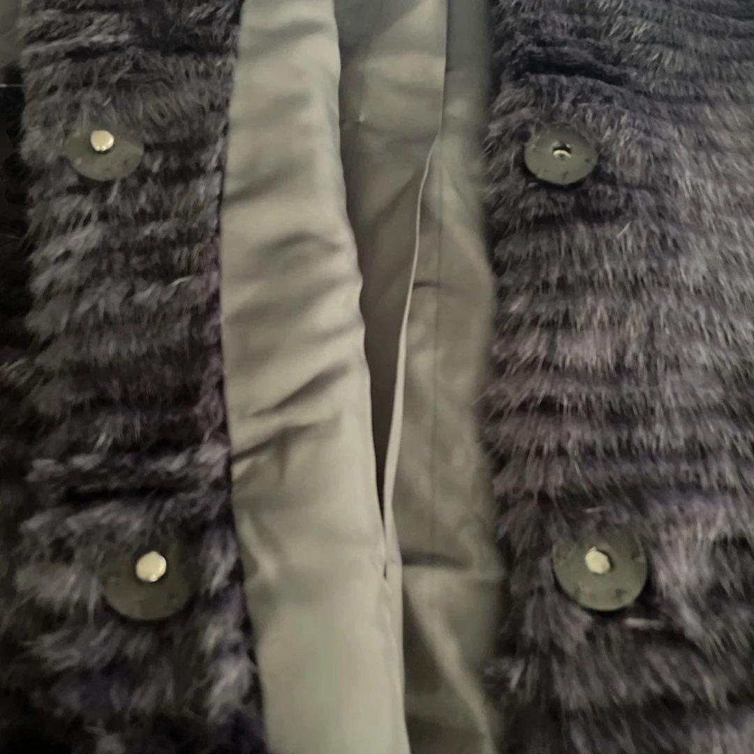 VIOLETA ダークネイビーファーベスト