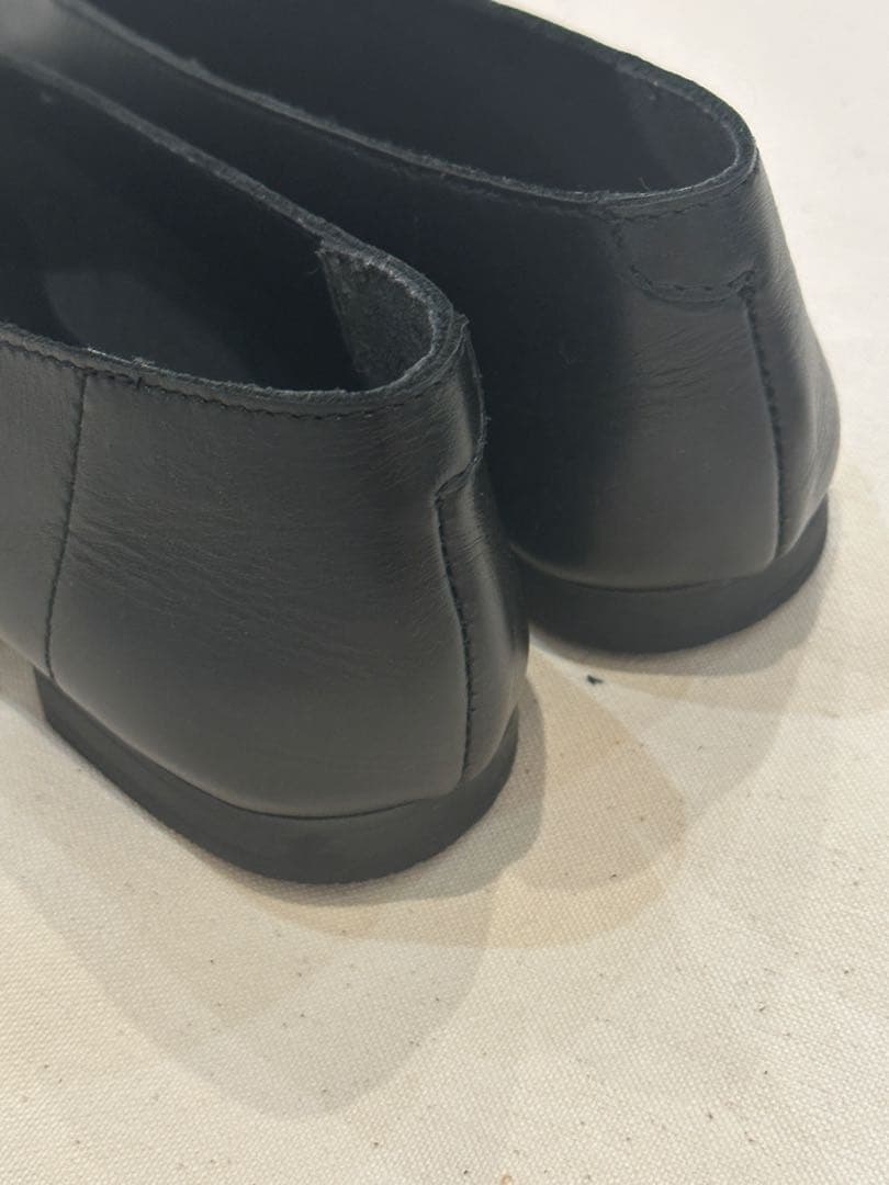 stilmodaスティルモーダイタリア製ローヒールパンプスブラック本革