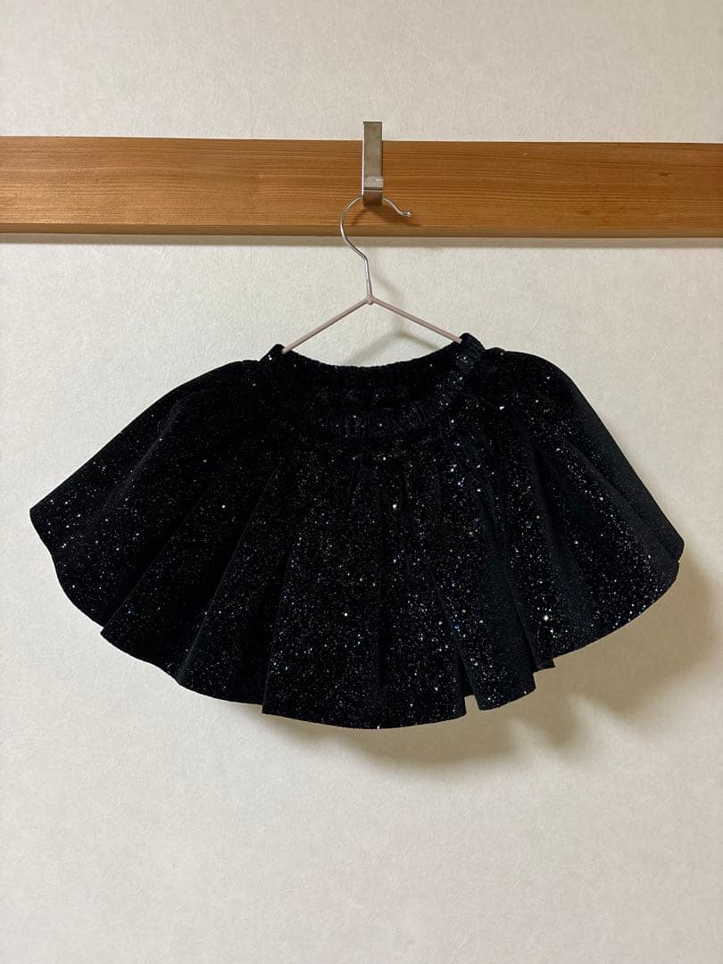 ボトムス Wonny Ribbon velvet twinkle skirt Ssize