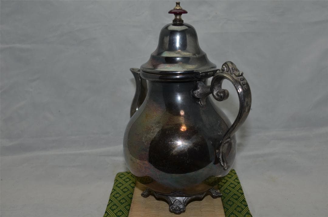 銀瓶　急須　純銀刻印