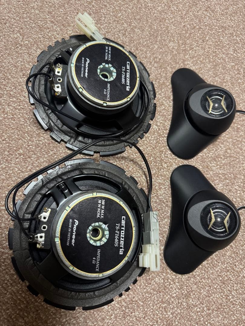 カーオーディオ carrozzeria TS-F1640S