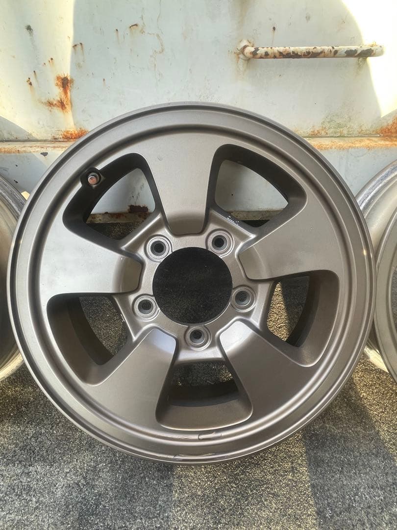 引取り限定‼️ ジムニー純正アルミホイール5本　 ブロンズ塗装