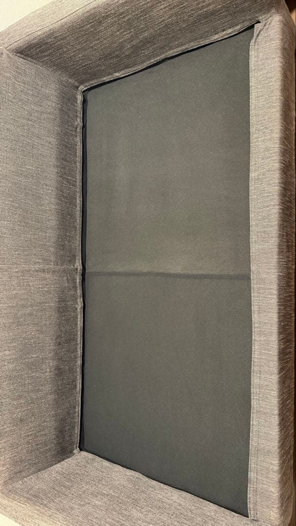 FLYMEe グレー ファブリックソファ 2人掛け