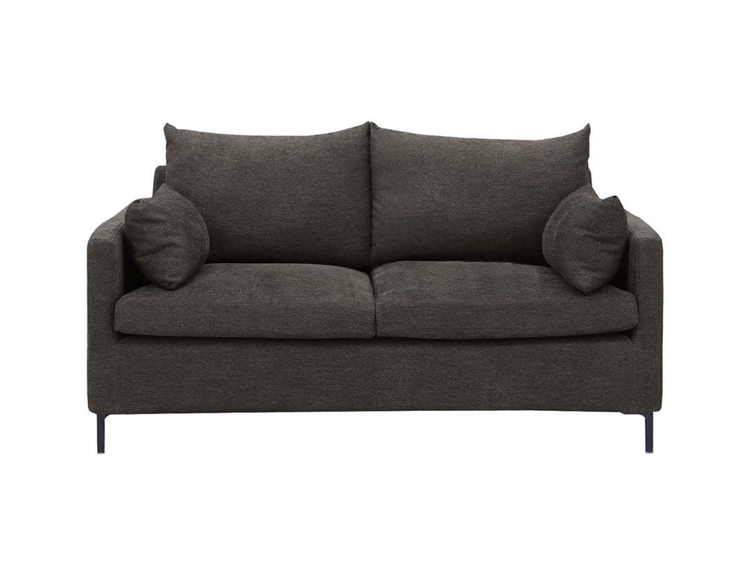 FLYMEe グレー ファブリックソファ 2人掛け