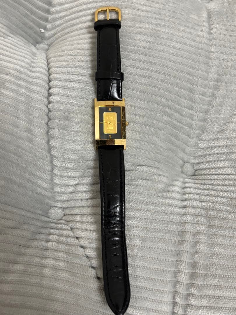 純金　ゴールド　インゴットウォッチ