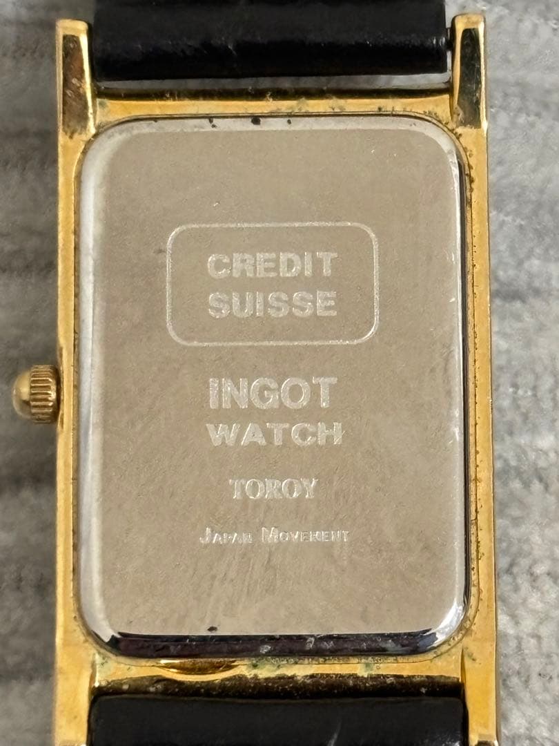 純金　ゴールド　インゴットウォッチ