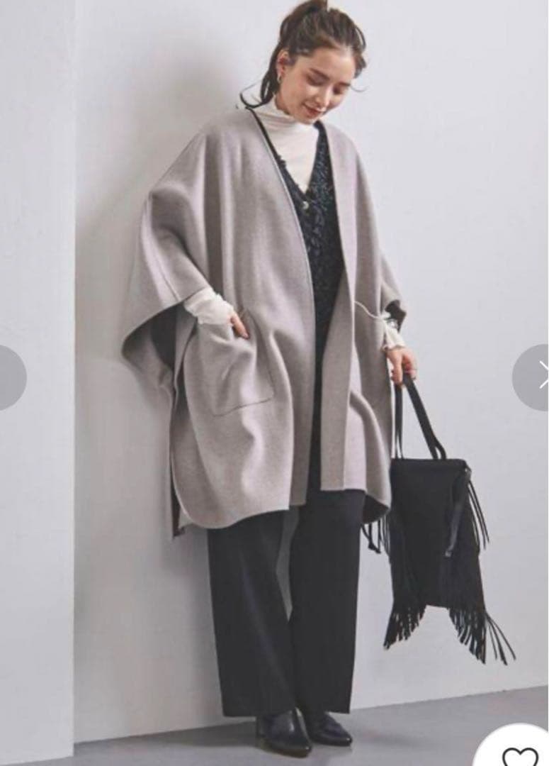 UNITED ARROWS W/N リバー ポンチョ