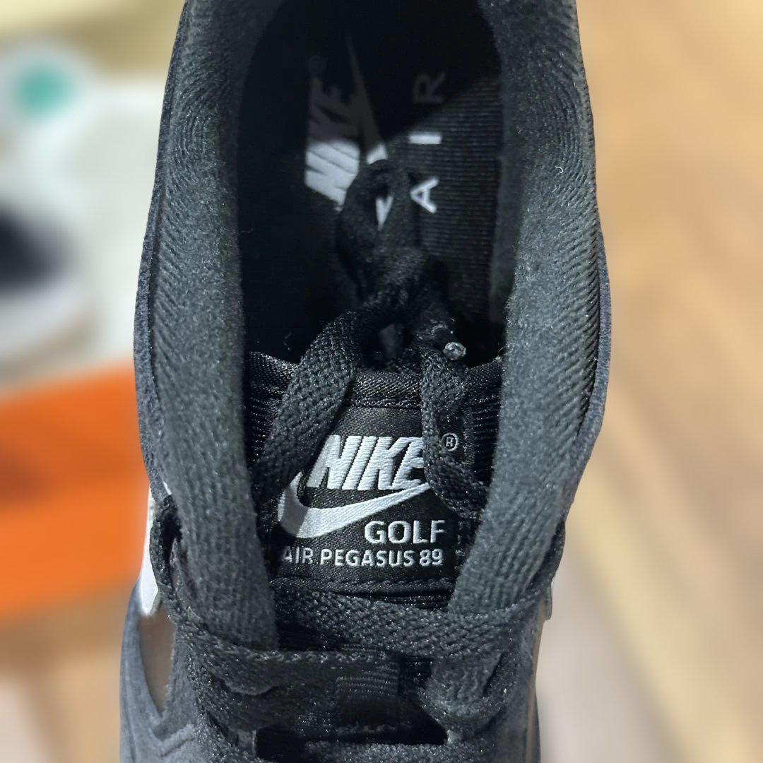 新品 定価17930円 ナイキ エアペガサス89G 27.5 ゴルフ ブラック
