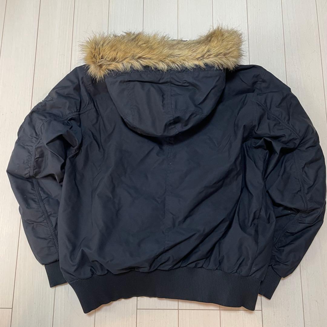 人気✨アディダス【L】N-2Bフライトジャケット ブルゾン ロゴ刺繍