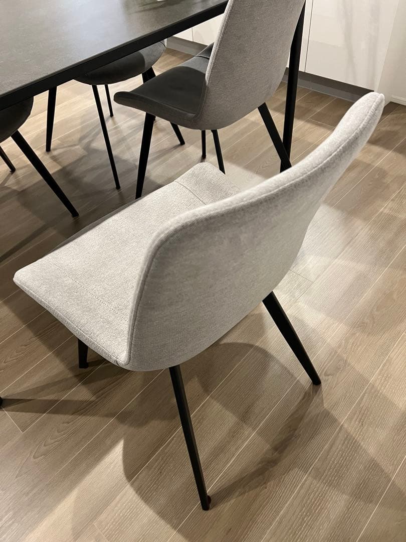 せみ 1脚目MKマエダ ダイニングチェア CHC-001 GY