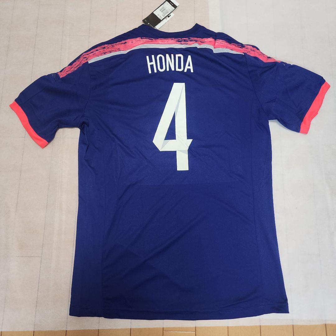 2014W杯 日本代表ユニフォーム 本田圭佑 マッチデイ他パッチ付 新品タグ付