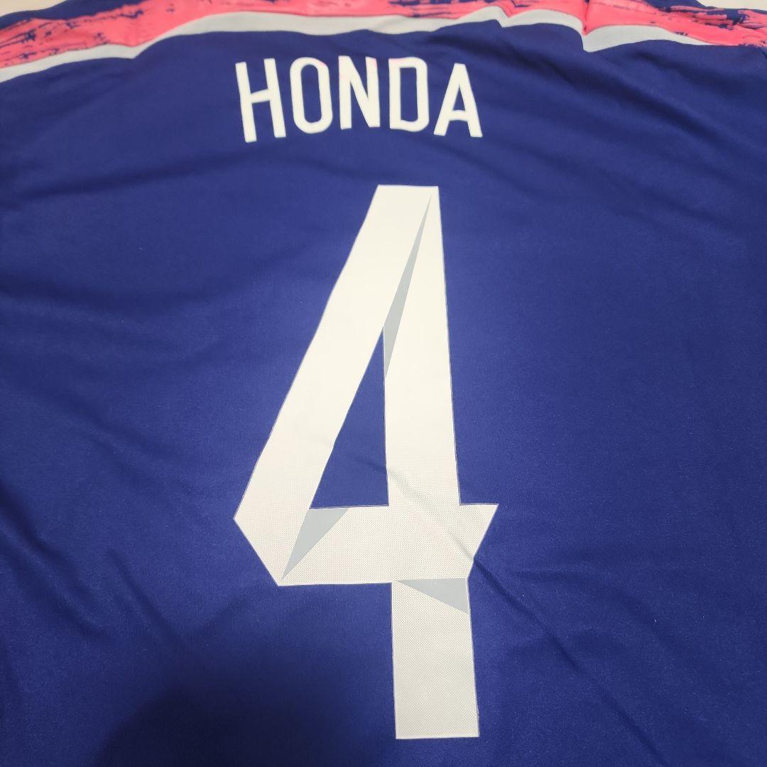 2014W杯 日本代表ユニフォーム 本田圭佑 マッチデイ他パッチ付 新品タグ付