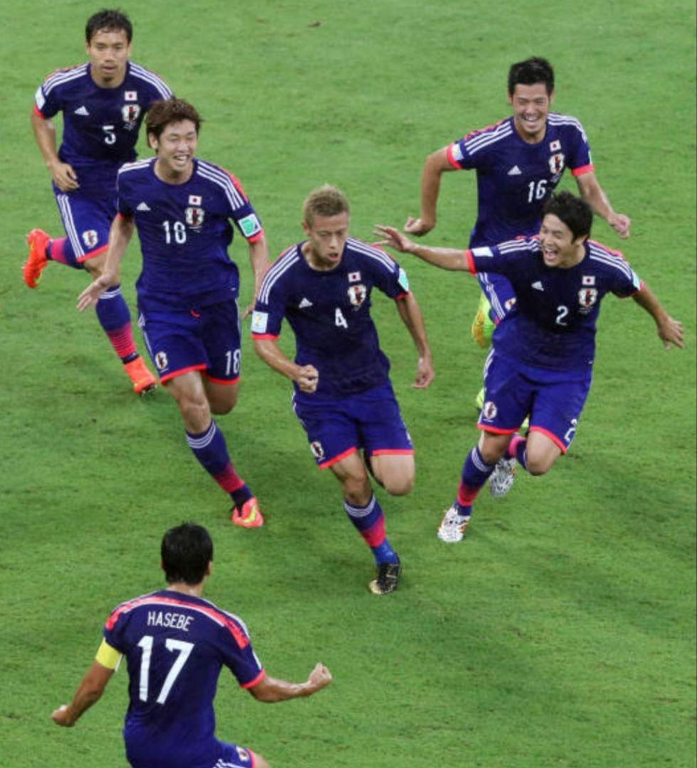 2014W杯 日本代表ユニフォーム 本田圭佑 マッチデイ他パッチ付 新品タグ付