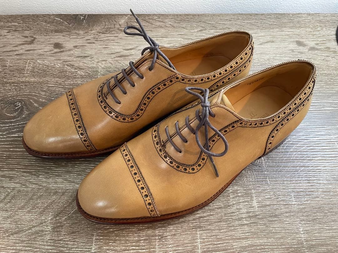 新品John Lobb アデレードレザー シューズ 8E 8695 オールデン