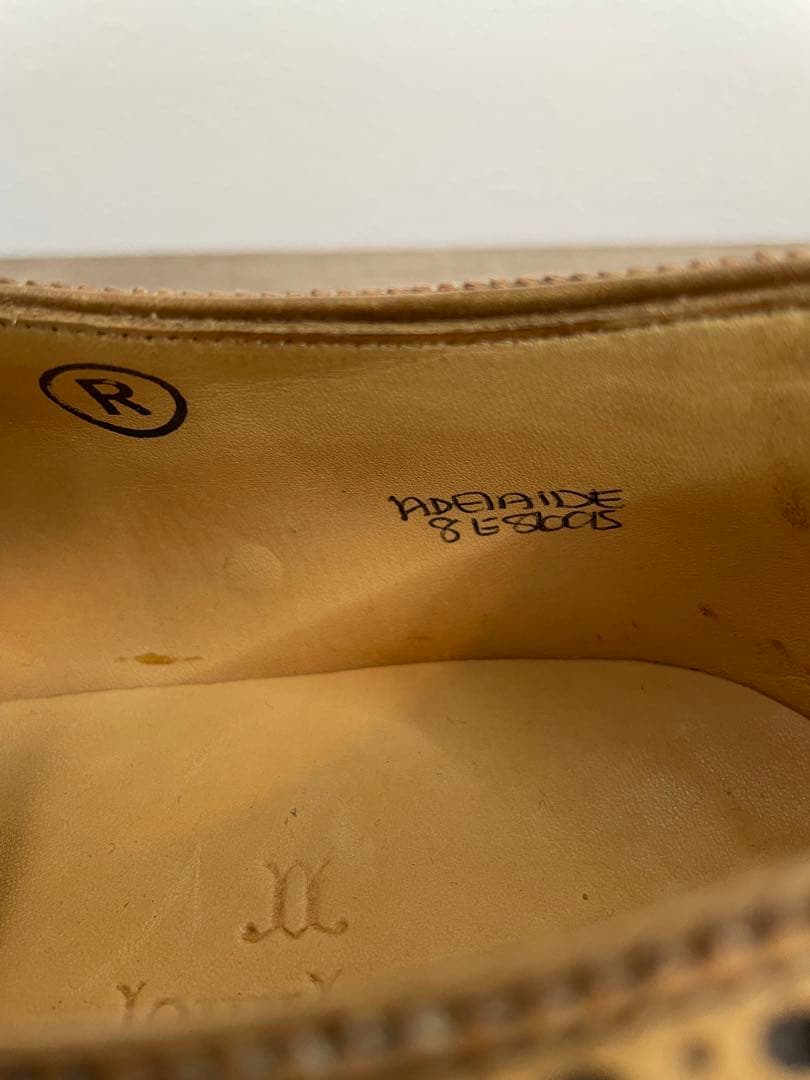 新品John Lobb アデレードレザー シューズ 8E 8695 オールデン