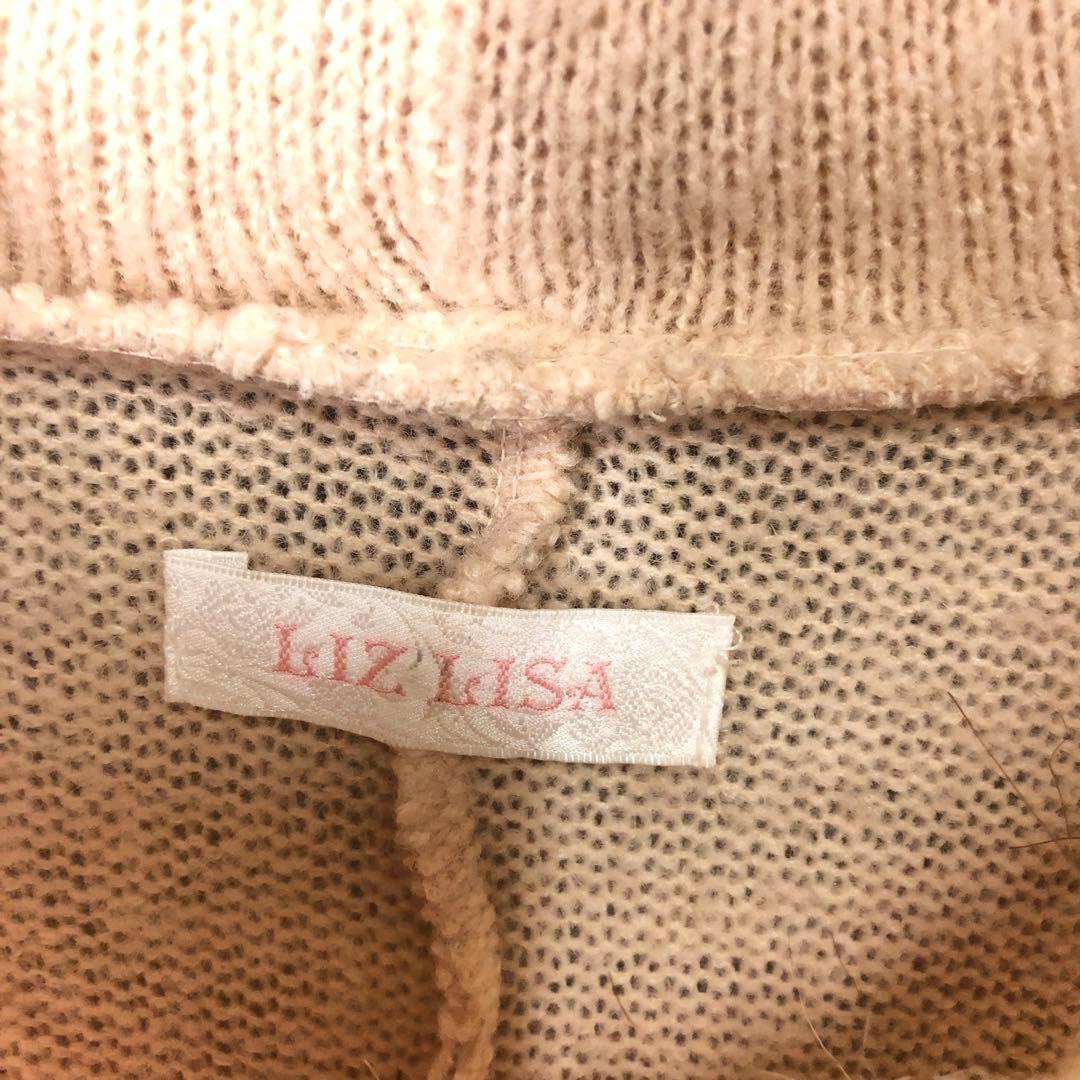 LIZ LISA ドーリーギャル 平成レトロ 古着 小花柄 ニットケープコート