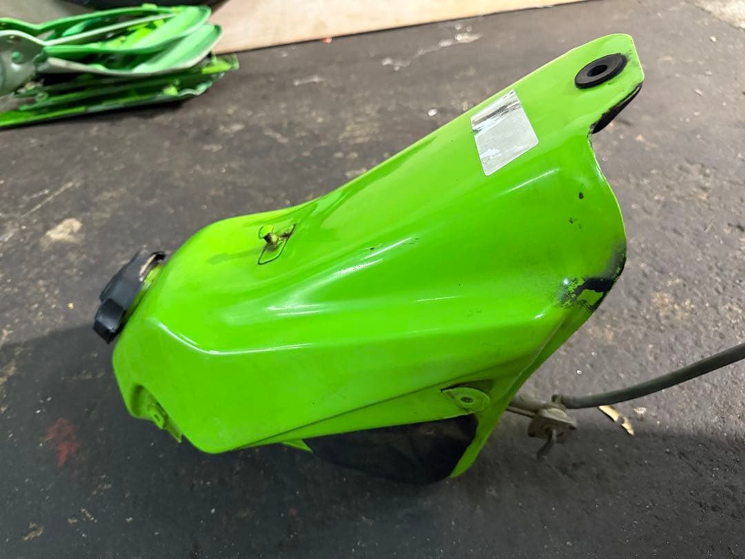 KDX125 外装いろいろ　補修&スペアパーツ　タンクフェンダーサイドパネル