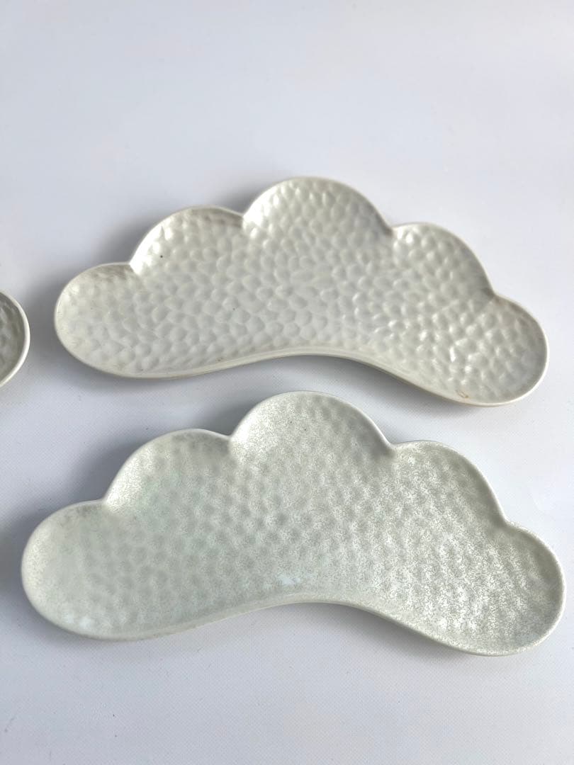 幸楽窯 有田焼 松葉型前菜皿 4枚セット おせちお正月