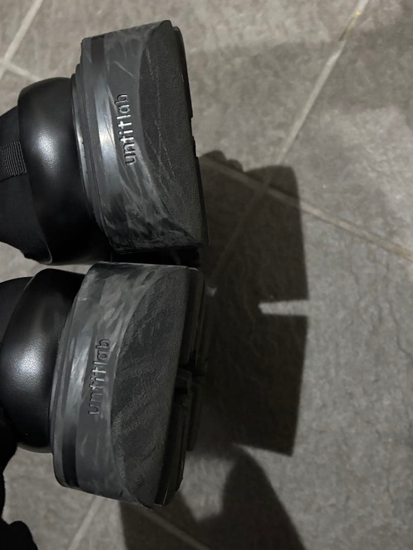 untitlab Reel レザースリッポン ダービー リマジン系 厚底　40