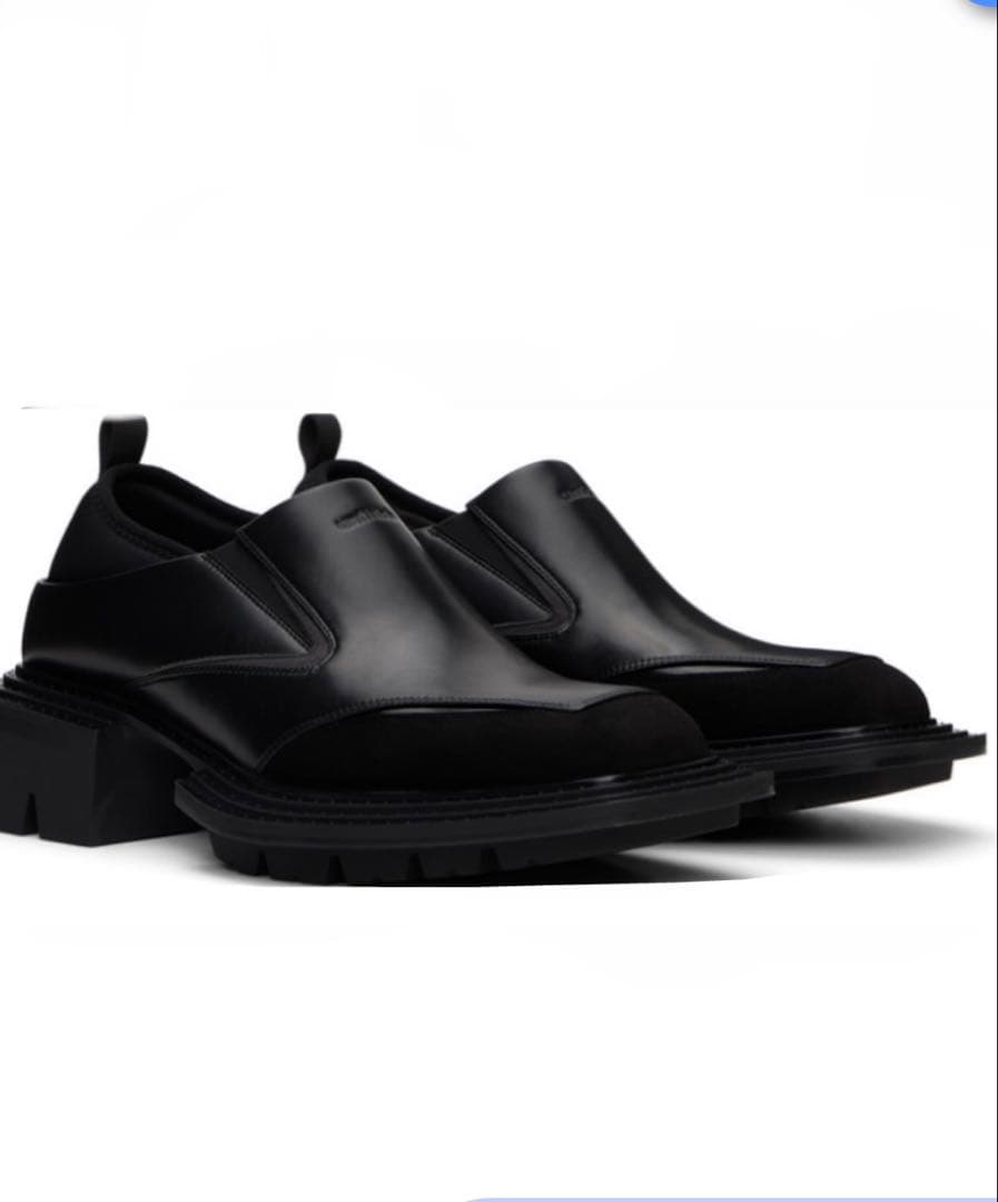 untitlab Reel レザースリッポン ダービー リマジン系 厚底　40