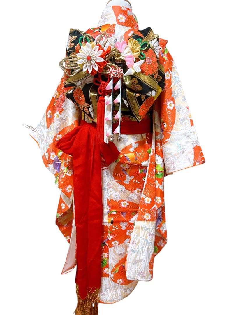 お買い得品♡七五三　7歳　女の子　フルセット　レトロ　正絹