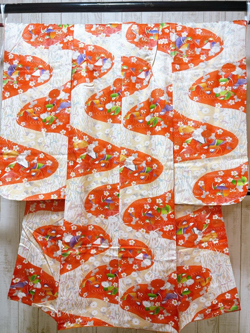 お買い得品♡七五三　7歳　女の子　フルセット　レトロ　正絹