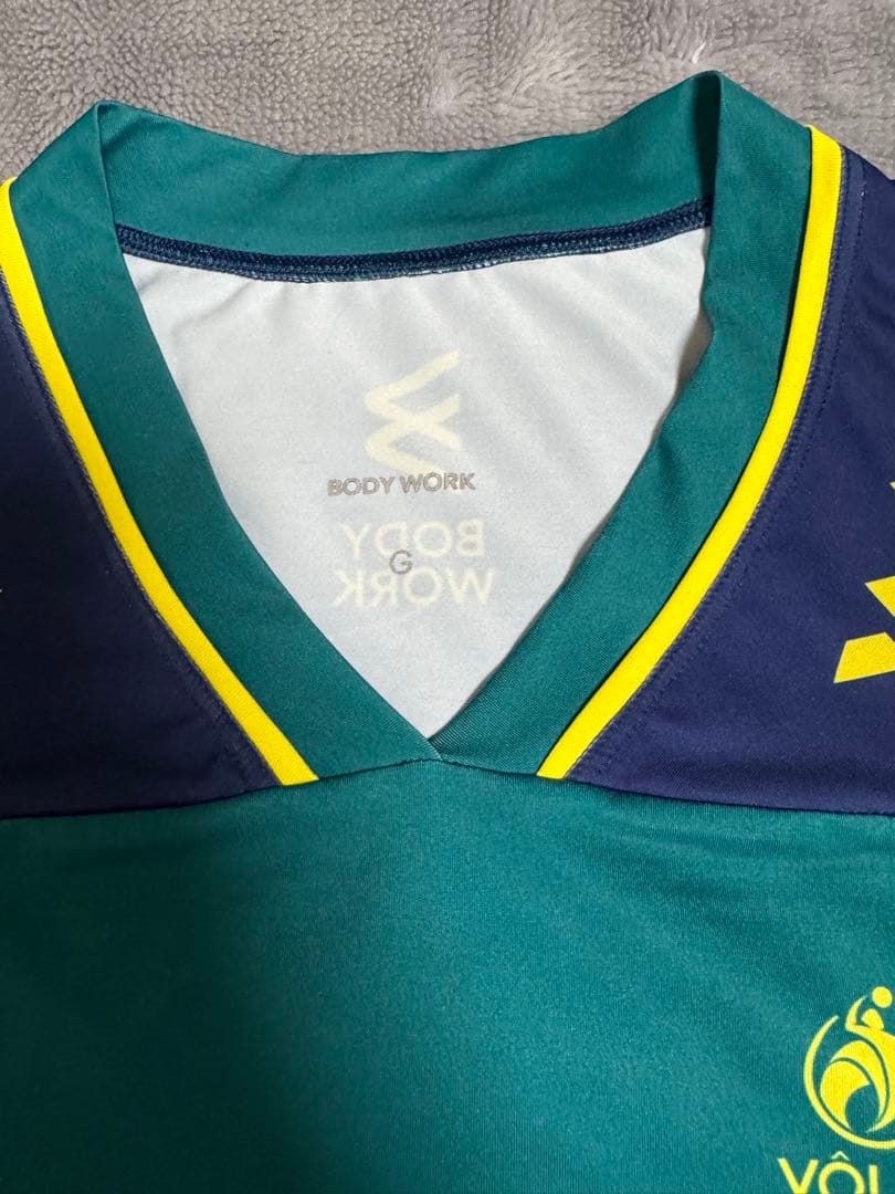 ブラジル代表 バレーボール トレーニングシャツ XLサイズ