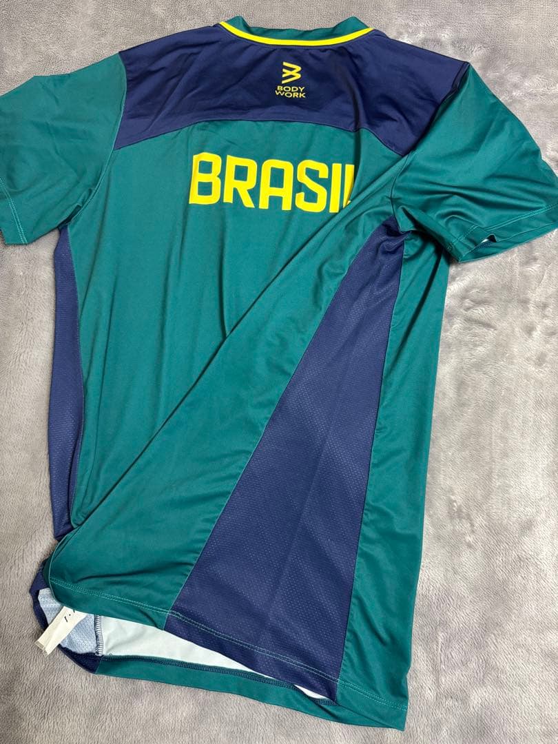 ブラジル代表 バレーボール トレーニングシャツ XLサイズ