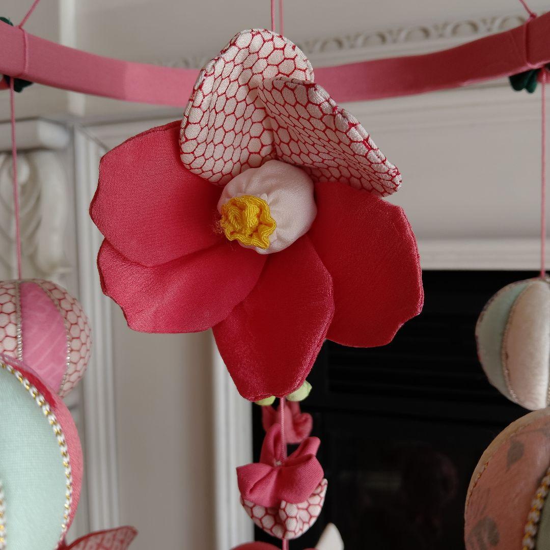 吊るし飾り　吊るし雛　ちりめん細工 　 ハンドメイド　ひな祭り