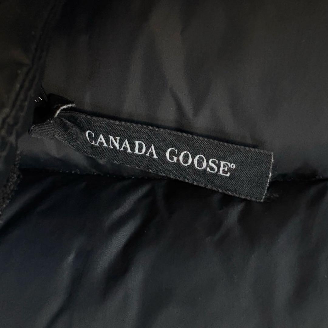 【最高級ダウン❗️】美品！カナダグース　ダウンベスト　ブラックレーベル　M 黒