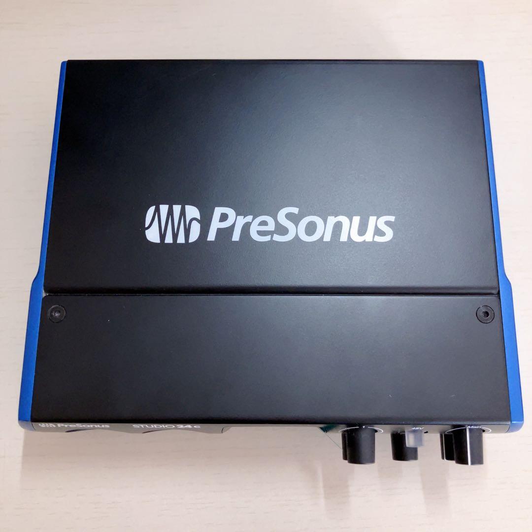 studio24c PreSonus オーディオインターフェース