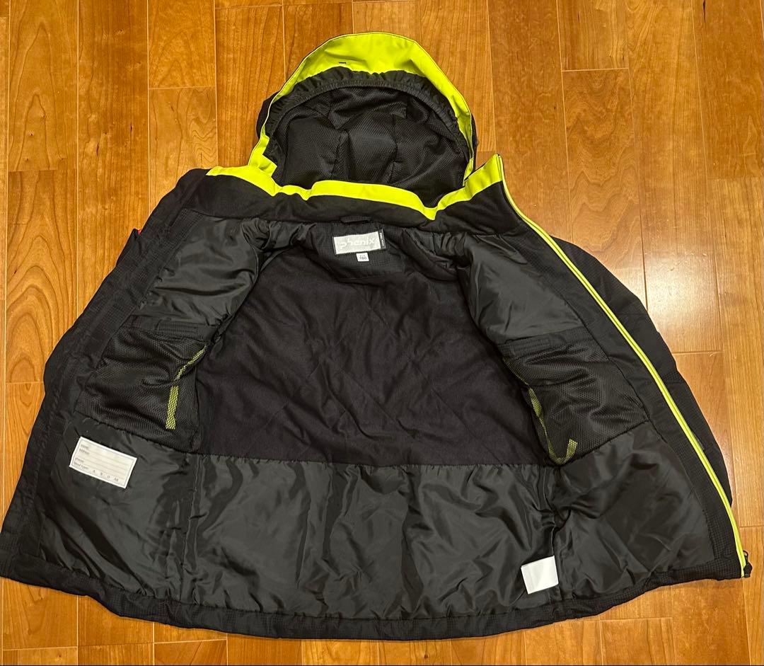 Phenix 子ども用スキーウェア 黒/黄