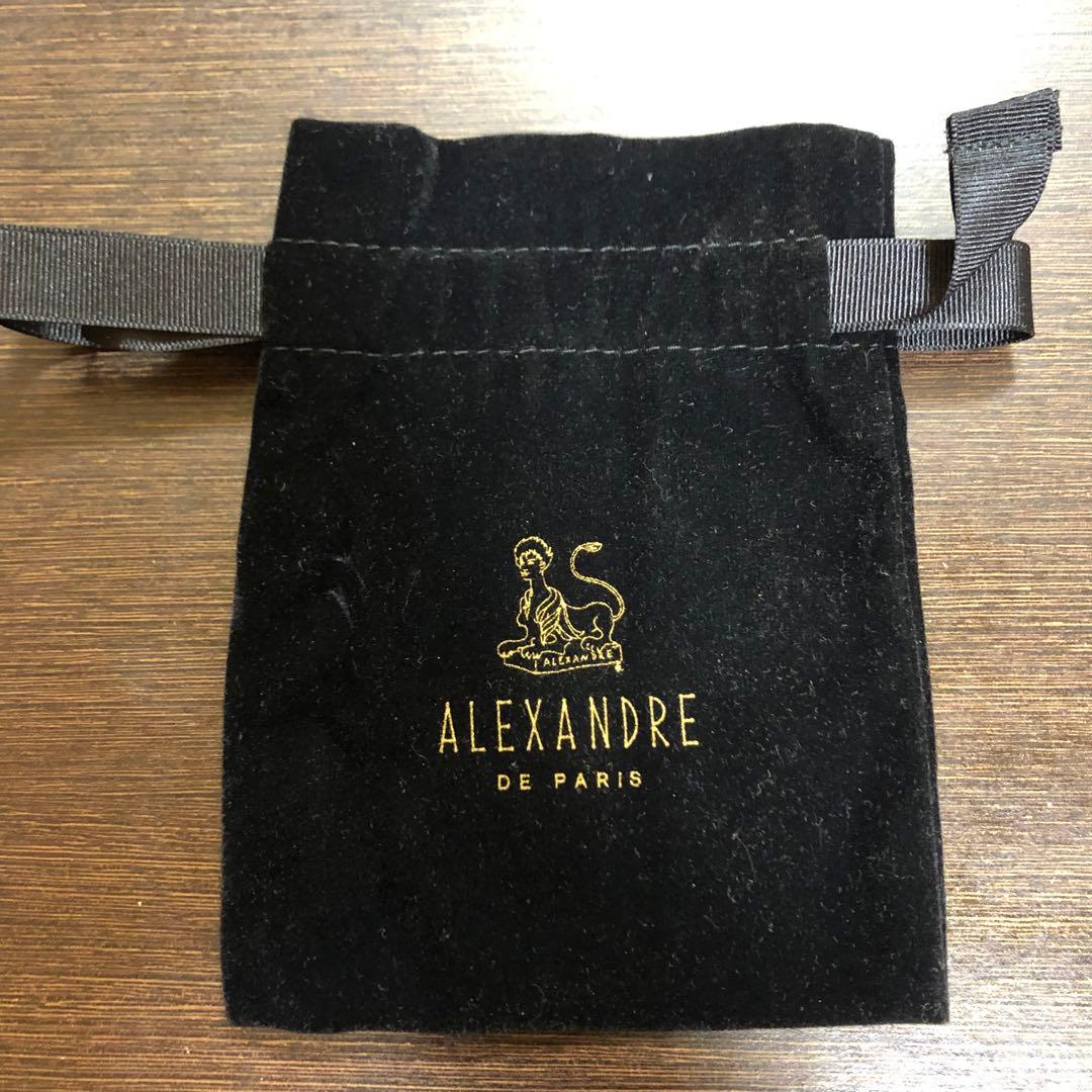 アレクサンドルドゥパリ　スパイクバレッタ  パール